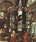 Albrecht Altdorfer The Birth of the Virgin oil painting artist